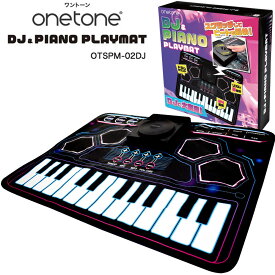 onetone OTSPM-02DJ プレイマット DJ＆ピアノ＆ドラムパッド キーボード ワントーン OTSPM02DJ