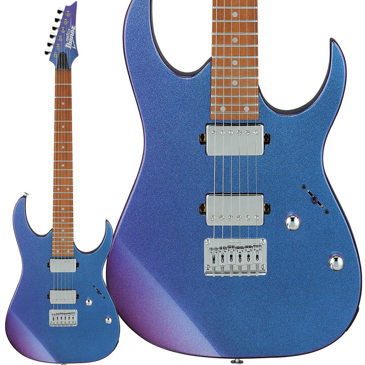楽天市場】Gio Ibanez GRG121SP BMC (Blue Metal Chameleon) エレキ