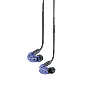 SHURE SE215 Special Edition (パープル) 高遮音性イヤホン シュア