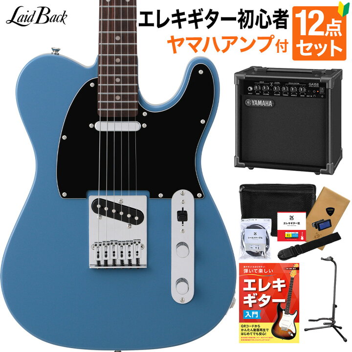 楽天市場】LaidBack LTL-5-R-SS FOB エレキギター初心者12点セット  