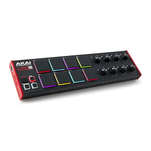 �y15���̓G���g���[�ł����P5�{�zAKAI LPD8 mk2 MIDI�p�b�h ���b�v�g�b�v�E�p�b�h�R���g���[���[ �t�B���K�[�h���� �w�h���� �A�J�C