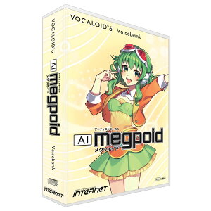 INTERNET VOCALOID6 Voicebank AI Megpoid pbP[W GUMI {[JCh {CXoNP C^[lbg V6VB-MPH