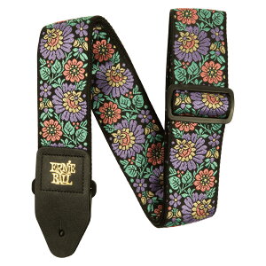 ERNiE BALL JACQUARD STRAP Evening Bloom �M�^�[�X�g���b�v �A�[�j�[�{�[�� P05340
