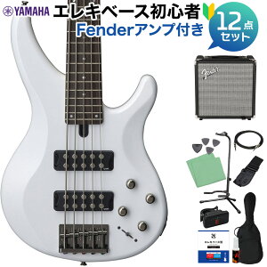 YAMAHA TRBX305 WH (zCg) 5x[XS12_Zbg yFenderAvtz ANeBux[X  }n yS҃Zbgz