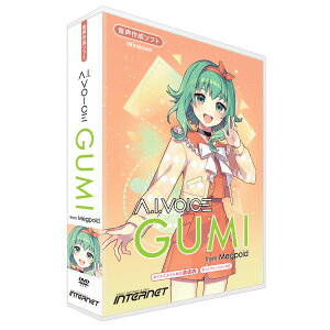 yʌʃobWtz INTERNET AVGM01W A.I.VOICE GUMI ͓ǂݏグ\tg C^[lbg