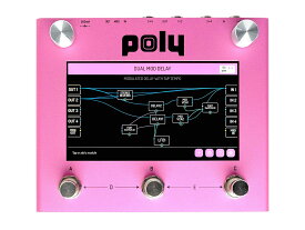 Poly Effects Beebo Pink ビーボ モジュラーペダル エフェクター ポリ・エフェクツ