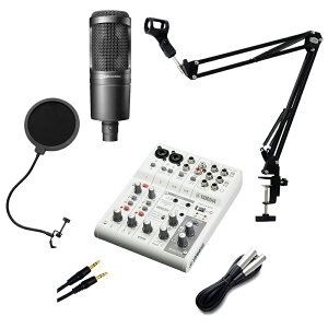 YAMAHA AG06MK2 zCg }CNZbg AT2020 CuXg[~O~LT[ }n