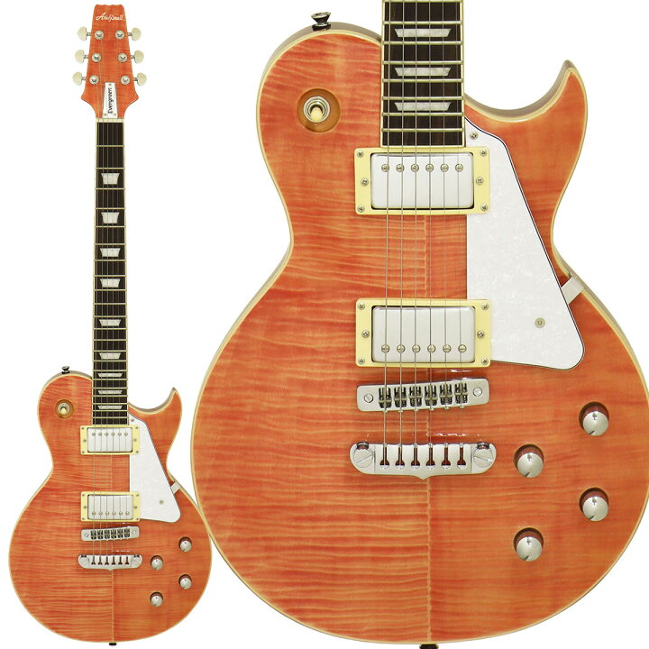 楽天市場】AriaProII PE-AE200 MP レスポールタイプ ミスティーピンク 