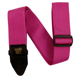 �y�}���\�����Ԓ� �G���g���[�ł����P5�{�z ERNiE BALL RASPBERRY & BLACK POLYPRO GUITAR STRAP �|���v���E�X�g���b�v �A�[�j�[�{�[�� P05355