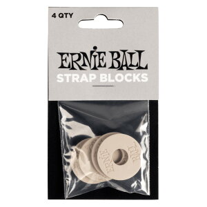 ERNiE BALL STRAP BLOCKS 4PK - GRAY �X�g���b�v�u���b�N �X�g���b�v���o�[ �A�[�j�[�{�[�� P05625