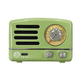 MUZEN OTR Metal (グリーン) Bluetoothスピーカー ワイヤレススピーカー FMラジオ対応 ミューゼン MW-2AI GR