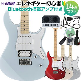YAMAHA PACIFICA112VM エレキギター初心者14点セット 【Bluetooth搭載ミニアンプ付き】 ヤマハ パシフィカ 【初心者セット】
