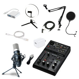 YAMAHA AG03MK2 ubN iPhoneڑΉ MPM-1000 CgZbg A[X^h |bvK[h AuxP[u }n