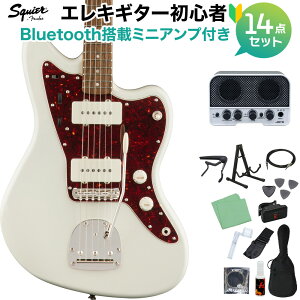 Squier by Fender Classic Vibe f60s Jazzmaster Olympic White WY}X^[ GLM^[S14_ZbgyBluetoothڃ~jAvtz WY}X^[ XNC[ / XNCA yS҃Zbgz