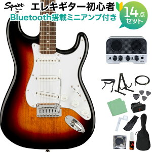 Squier by Fender Affinity Series Stratocaster 3TS GLM^[S14_ZbgyBluetoothڃ~jAvtz XggLX^[ XNC[ / XNCA yS҃Zbgz