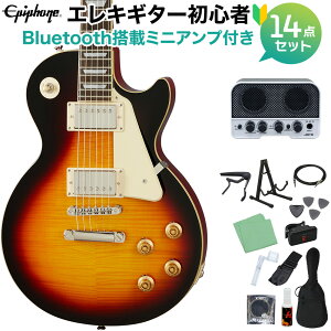 Epiphone Les Paul Standard 50s Vintage Sunburst GLM^[S14_Zbg yBluetoothڃ~jAvtz X|[X^_[h GstH yS҃Zbgz