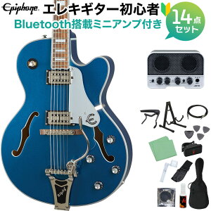 Epiphone Emperor Swingster DBM GLM^[S14_Zbg yBluetoothڃ~jAvtz tARM^[ GstH yS҃Zbgz
