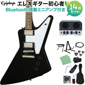 Epiphone Explorer Ebony GLM^[S14_Zbg yBluetoothڃ~jAvtz GNXv[[ GstH yS҃Zbgz