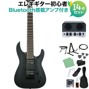 Jackson Dinky Arch Top JS22-7 DKA HT SBK/A Satin Black GLM^[S14_Zbg yBluetoothڃ~jAvtz 7M^[ TeubN WN\ yS҃Zbgz