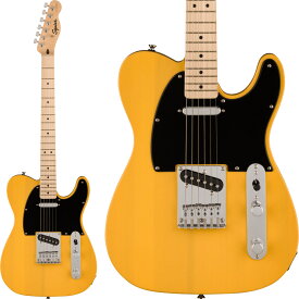 Squier by Fender SONIC TELECASTER Maple Fingerboard Black Pickguard Butterscotch Blonde テレキャスター エレキギター スクワイヤー / スクワイア ソニック