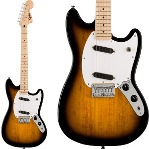 Squier by Fender SONIC MUSTANG Maple Fingerboard White Pickguard 2-Color Sunburst GLM^[ X^O V[gXP[ XNC[ / XNCA \jbN