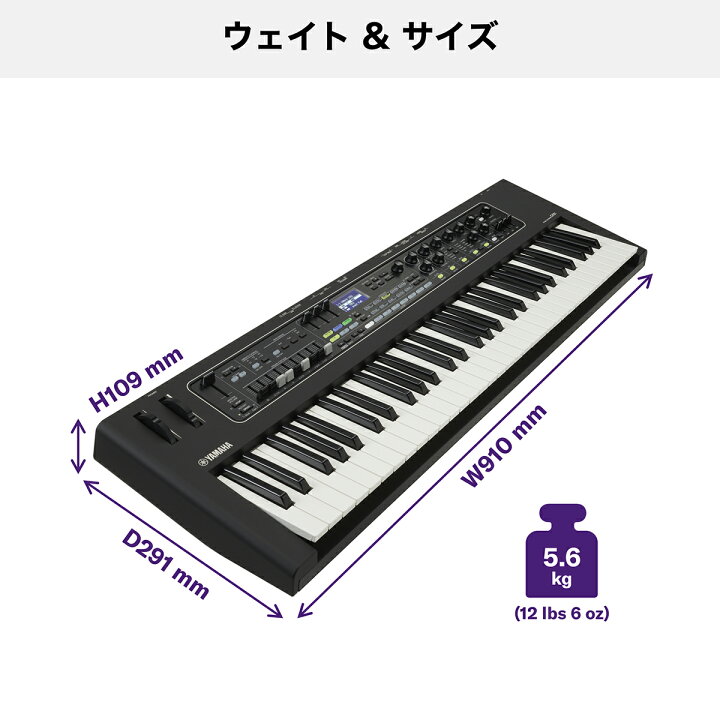 楽天市場】【限定追加音源付属】 YAMAHA CK61 シンプルセット 必要な 