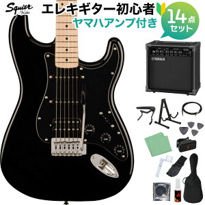 Squier by Fender SONIC STRATOCASTER HSS Black GLM^[S14_Zbgy}nAvtz XggLX^[ ubN  XNC[ / XNCA yS҃Zbgz