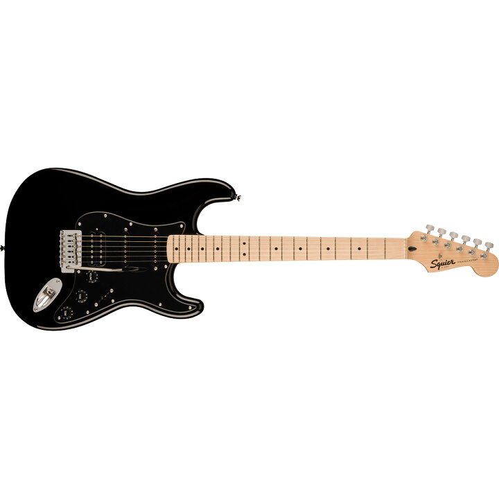 楽天市場】Squier by Fender SONIC STRATOCASTER HSS Black エレキ 
