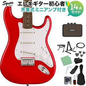 Squier by Fender SONIC STRATOCASTER HT Torino Red GLM^[S14_Zbgy[d~jAvtz XggLX^[ n[heC XNC[ / XNCA yS҃Zbgz