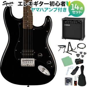 Squier by Fender SONIC STRATOCASTER HT H Black GLM^[S14_Zbgy}nAvtz XggLX^[ n[heC 1PU XNC[ / XNCA yS҃Zbgz