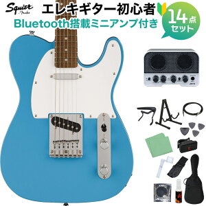 Squier by Fender SONIC TELECASTER California Blue GLM^[S14_ZbgyBluetoothڃ~jAvtz eLX^[ XNC[ / XNCA yS҃Zbgz