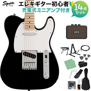 Squier by Fender SONIC TELECASTER Black GLM^[S14_Zbgy[d~jAvtz eLX^[ XNC[ / XNCA yS҃Zbgz