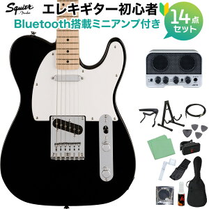 Squier by Fender SONIC TELECASTER Black GLM^[S14_ZbgyBluetoothڃ~jAvtz eLX^[ XNC[ / XNCA yS҃Zbgz