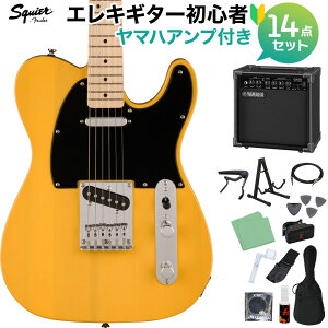 Squier by Fender SONIC TELECASTER Butterscotch Blonde GLM^[S14_Zbgy}nAvtz eLX^[ XNC[ / XNCA yS҃Zbgz