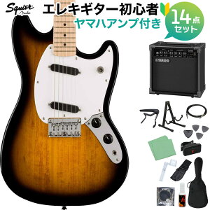 Squier by Fender SONIC MUSTANG 2-Color Sunburst GLM^[S14_Zbgy}nAvtz X^O XNC[ / XNCA yS҃Zbgz