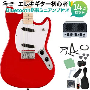 Squier by Fender SONIC MUSTANG Torino Red GLM^[S14_ZbgyBluetoothڃ~jAvtz X^O XNC[ / XNCA yS҃Zbgz