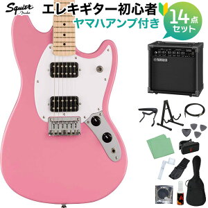 Squier by Fender SONIC MUSTANG HH Flash Pink GLM^[S14_Zbgy}nAvtz X^O XNC[ / XNCA yS҃Zbgz