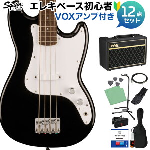 Squier by Fender SONIC BRONCO BASS Black x[XS12_Zbg yVOXAvtz V[gXP[ [w XNC[ / XNCA yS҃Zbgz
