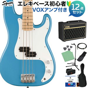 Squier by Fender SONIC PRECISION BASS California Blue x[XS12_Zbg yVOXAvtz vVWx[X vx Cvw XNC[ / XNCA yS҃Zbgz