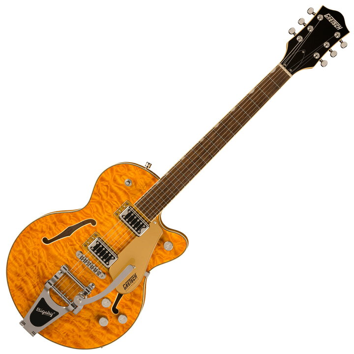 楽天市場】GRETSCH G5655T-QM Electromatic Center Block Jr. Single 