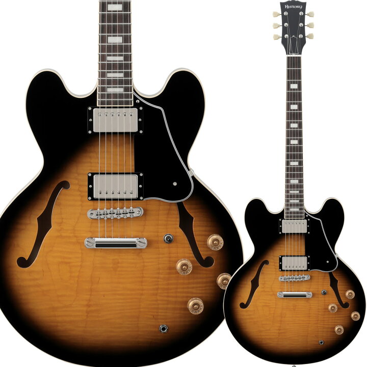 楽天市場】HISTORY HSA-Standard Tobacco Sunburst エレキギター  