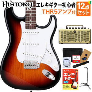 HISTORY HST-Standard 3TS 3Tone Sunburst GLM^[ S12_Zbg yTHR5Avtz nobJ[ؑ։\ XggLX^[ qXg[ 3Nۏ {
