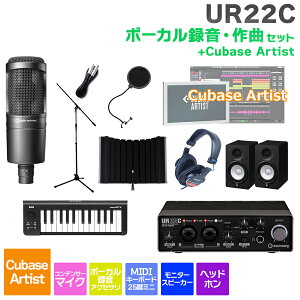 steinberg UR22C + Cubase Artist {[J^EȏS҃Zbg ߂ĂDTMɃIXXI X^Co[O