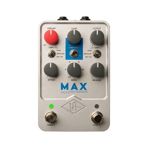 UNIVERSAL AUDIO UAFX MAX Preamp & Dual Compressor RvbT[ & vAv jo[TI[fBI