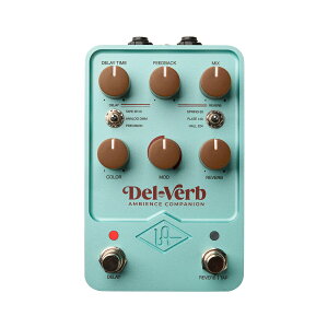 UNIVERSAL AUDIO UAFX Del-Verb Ambience Companion ディレイ & リバーブ ユニバーサルオーディオ