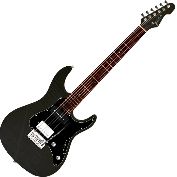楽天市場】GrassRoots G-SN-CTM/P See Thru Black エレキギター初心者 
