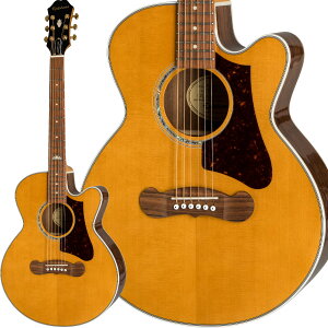 Epiphone J-200 EC Studio Parlor Vintage Natural �G���A�R�M�^�[ �A�R�[�X�e�B�b�N�M�^�[ �t�B�b�V���}��PU �G�s�t�H��