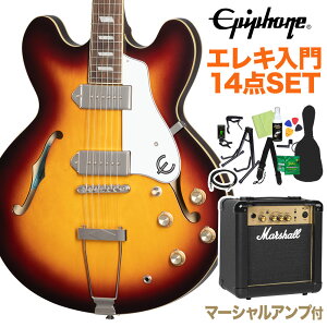 Epiphone Casino Vintage Sunburst GLM^[S14_Zbgy}[VAvtz tAR JWm GstH yS҃Zbgz