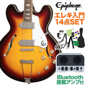 Epiphone Casino Vintage Sunburst GLM^[S14_Zbg yBluetoothڃ~jAvtz tAR JWm GstH yS҃Zbgz