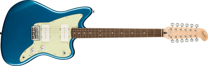 楽天市場】Squier by Fender Paranormal Jazzmaster XII Lake Placid 